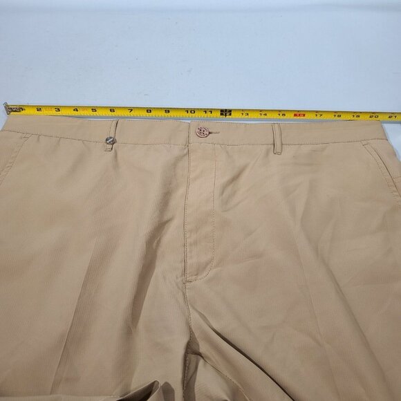 Kartel 8" Bermuda Shorts Men's Size 40 Tan Ripstop Polyester - Picture 5 of 7